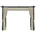 Gazebo con Tende 3x3 m Crema in Acciaio - Foto miniatura 4