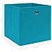 Scatole Portaoggetti 10pz Azzurre 32x32x32 cm Tessuto - Foto miniatura 5