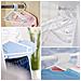 Laloona 22 Appendini Confezione Per Bambini - Tubolare Ultra Sottile Per Bambini Appendiabiti Per Baby Toddler Clothes - Bianco - Foto miniatura 3