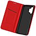 Custodia Samsung Galaxy A32 5g Portacarte Supporto Video Vera Pelle Rossa - Foto miniatura 1