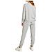 Felpa Donna Essential Crew Fleece Hbr Grigia Taglia Xl Codice Bv4112-063 - Foto miniatura 2