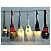 Babbi Natale Decorativi Da Appendere Luminosi Set Da 6 Decorazioni Natalizie - Foto miniatura 3