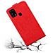 Custodia Compatibile Con Samsung Galaxy M31 In Rosso Mela - Coperchio Protettivo In Design Flip Con Chiusura Magnetica - Foto miniatura 5