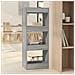 Libreria /Divisorio Grigio Sonoma 40x30x103 cm in Truciolato - Foto miniatura 1