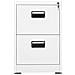 Schedario Bianco 46x62x72,5 Cm In Acciaio - Foto miniatura 2
