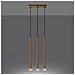 Lampada A Sospensione Pastelo 3l Oro Sl. 1171 - Moderno Lampade A Sospensione D'oro 115x30x5 Cm - Foto miniatura 3