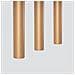 Lampada A Sospensione Pastelo 3l Oro Sl. 1171 - Moderno Lampade A Sospensione D'oro 115x30x5 Cm - Foto miniatura 4