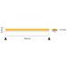Striscia Led 20m Cob Ip65 Monocolore Da 14w /mt 220v - 6000k - Foto miniatura 2