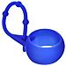 Pinza Per Palline Da Golf In Silicone Con Portachiavi - Blu - Foto miniatura 1