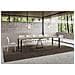Consolle allungabile 90x40/300 cm Tiris cashmere telaio antracite - Foto miniatura 4