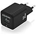 ASCH-30W2P038-BK Caricabatterie per dispositivi mobili Universale Nero AC Ricarica rapida Interno - Foto miniatura 5