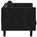 Lusso Casadino -  Poltrona Con Cuscino Nero In Velluto - Foto miniatura 4