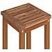 Sgabelli Da Bar 8 Pz In Legno Massello Di Acacia - Foto miniatura 3