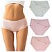 Slip Bikini A Vita Alta Se Pink + White 4xl - Foto miniatura 1