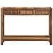Tavolo Consolle 107x33x76 cm Legno Massello di Recupero - Foto miniatura 4