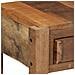 Tavolo Consolle 107x33x76 cm Legno Massello di Recupero - Foto miniatura 9