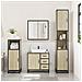 Set Mobili da Bagno 3 pz Rovere Sonoma in Legno Multistrato - Foto miniatura 3