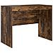 Scrivania Rovere Affumicato Truciolare 100 x 50 x 76 cm - Foto miniatura 1