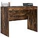 Scrivania Rovere Affumicato Truciolare 100 x 50 x 76 cm - Foto miniatura 3