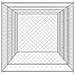 Gabbia per cani Argento 800 x 200 x 200 cm Acciaio zincato - Foto miniatura 4