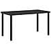 Set da Pranzo per Giardino 5 pcs Nero Poly Rattan - Foto miniatura 5
