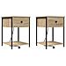 Armadio da Notte 2 pcs rovere sonoma 42 x 41 x 56 cm - Foto miniatura 1