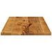Piano per Tavolo 80x50x2,5 cm Rettangolare Legno Massello Mango - Foto miniatura 4