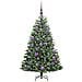 Albero di Natale Artificiale con Rami Pieghevoli Verde 120 cm - Foto miniatura 3