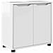Mobile per lavabo da bagno Bianco Lucido 60 x 30 x 60 cm - Foto miniatura 1