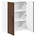 Mobile da cucina con lo scaffale Rovere Marrone 60 x 31 x 80 cm - Foto miniatura 5