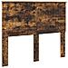 Testiera con testiera Rovere fumé 135 cm Legno multistrato - Foto miniatura 1