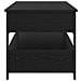 Tavolino da salotto con cassetto Rovere Nero 85 x 50 x 50 cm - Foto miniatura 7