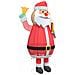 Babbo Natale di Natale Bianco caldo 100 x 180 cm Tessuto - Foto miniatura 4