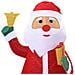 Babbo Natale di Natale Bianco caldo 100 x 180 cm Tessuto - Foto miniatura 9