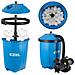 Pompa a sabbia per piscine Bestway /Intex. Capacità: 8500 l /h + 925 g palline filtro Aqualoon - Foto miniatura 4