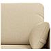 Divano 2 pcs Crema 139 x 78 x 80 cm Tessuto - Foto miniatura 6