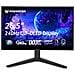 Monitor 26,5" QD-OLED Predator X27U W1bmiipprx Gaming ZeroFrame 2560 x 1440 Pixel Quad HD Tempo di Risposta 0,03 ms Frequenza di Aggiornamento 240 Hz - Foto miniatura 1