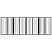 Cancello per cani 4 pcs Nero 60 x 80 cm Acciaio zincato - Foto miniatura 1