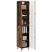 Set di armadi 2 pcs Legno antico 33 x 34,5 x 89,5 cm - Foto miniatura 2