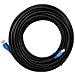 ICOC CCA6U-500-EXB - Matassa U / UTP Cavo Patch Cat. 6 CCA 50m Nero / Blu - Foto miniatura 1