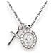 Collana In Argento 925 - Collezione Prega, Ama - Colore Rodio - Misura Unica - Foto miniatura 1