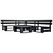 Set Divani Da Giardino Su Pallet 4pz Nero In Legno Fsc - Foto miniatura 1