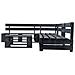 Set Divani Da Giardino Su Pallet 4pz Nero In Legno Fsc - Foto miniatura 2
