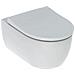 Wc Sospeso   Serie Icon Rimfree - Bianco Con Sedile Avvolgente Rallentato A Magazzino - Foto miniatura 6
