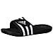 Adissage Ciabatte Unisex Adultonero (nero / Bianco / Nero) 42 Ue - Foto miniatura 1