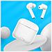 Auricolari Wireless Bluetooth In-ear Con Custodia Di Ricarica Bianco - Foto miniatura 12