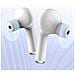 Auricolari Wireless Bluetooth In-ear Con Custodia Di Ricarica Bianco - Foto miniatura 1