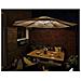 94208 Mobile Esterno Ip44 3000k 4x0.4m Ombrellone Decorativo Led Dilluminazione Strisce 94.208 18 W Nero - Foto miniatura 7