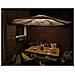 94208 Mobile Esterno Ip44 3000k 4x0.4m Ombrellone Decorativo Led Dilluminazione Strisce 94.208 18 W Nero - Foto miniatura 4