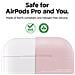 Custodia Protettiva Per Airpod Pro Silicone Rosa - Foto miniatura 8